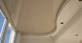 Натяжной потолок на балкон Новороссийск, цена 6125 руб.
